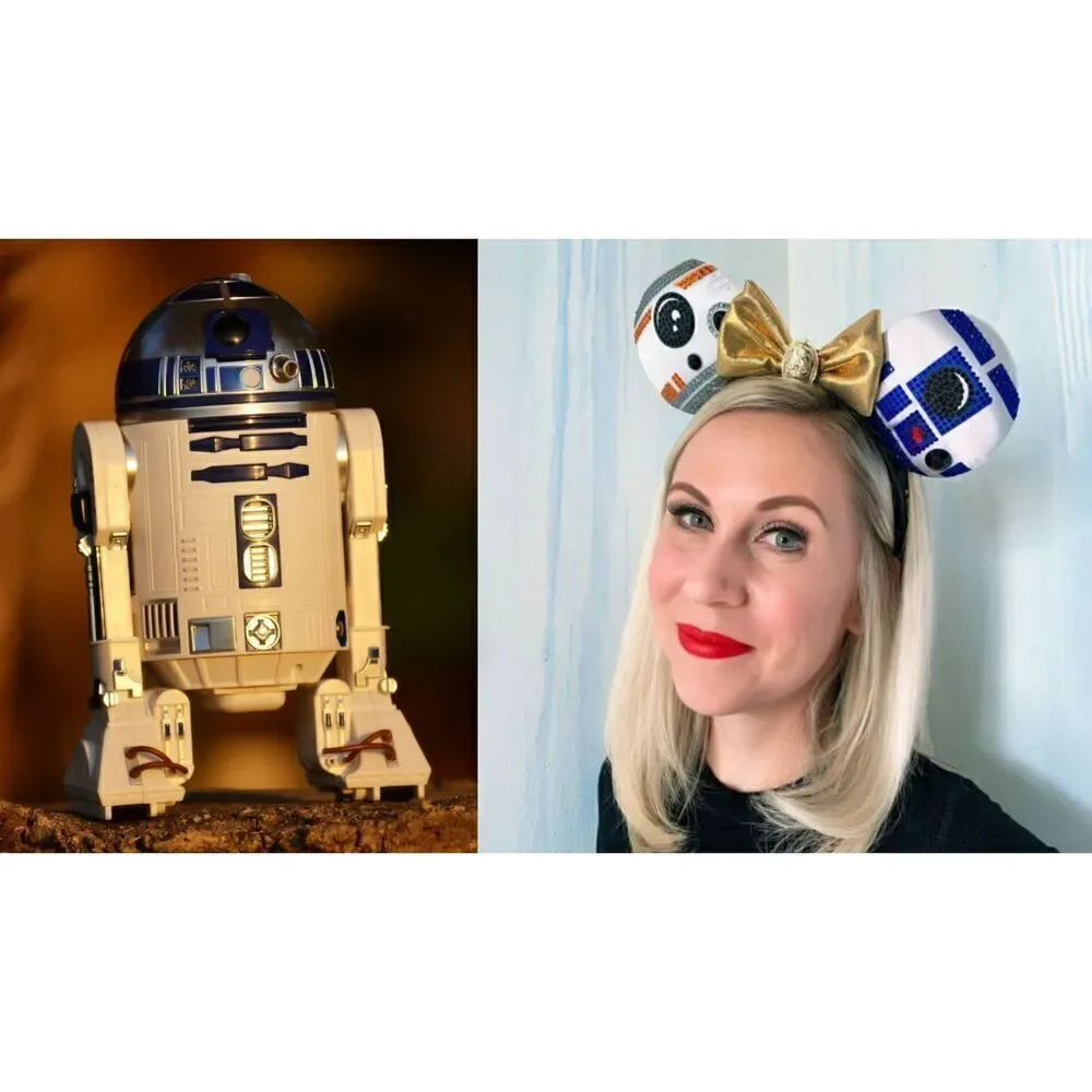 Disney Parks Her Universe Ear Headband Star Wars Droid Ashley Eckstein NEW
